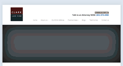 Desktop Screenshot of philclarklaw.com