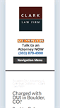 Mobile Screenshot of philclarklaw.com