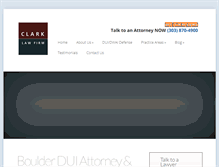 Tablet Screenshot of philclarklaw.com